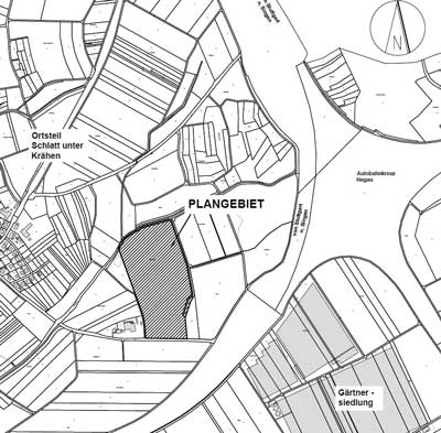 Übersichtsplan „Solarpark Schlatt“